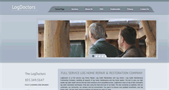 Desktop Screenshot of logdoctors.com